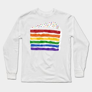 rainbow cake Long Sleeve T-Shirt